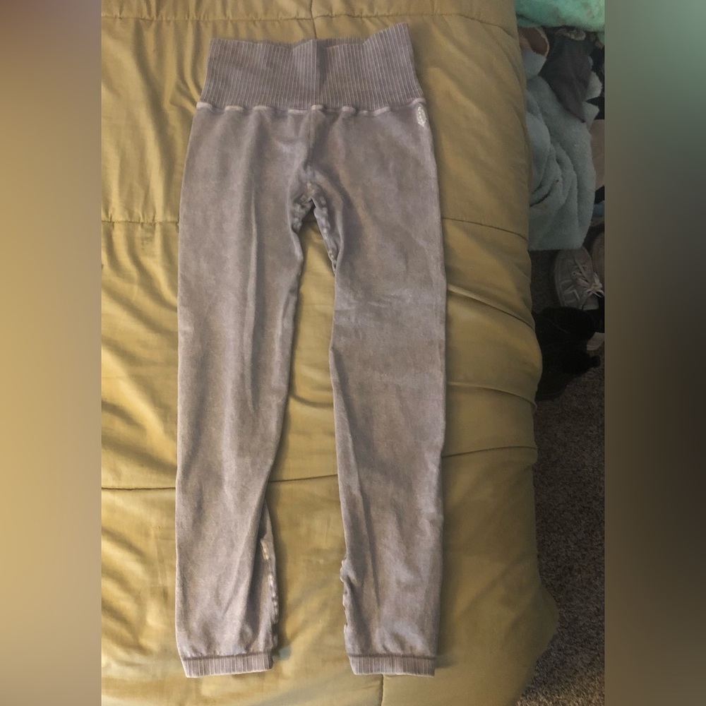 Free People High-Rise 7/8 Length Good Karma Leggings